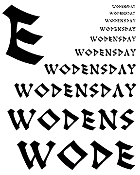 Wodensday Scale
